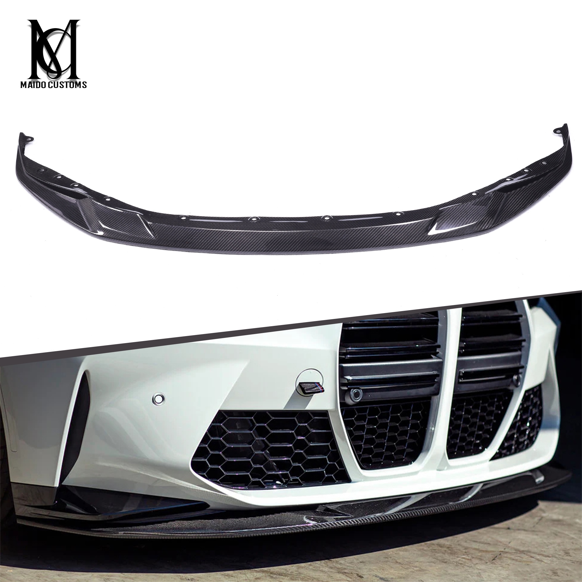 BMW G80/G82 M3 M4 MHC Type Front Lip Spoiler 2021+