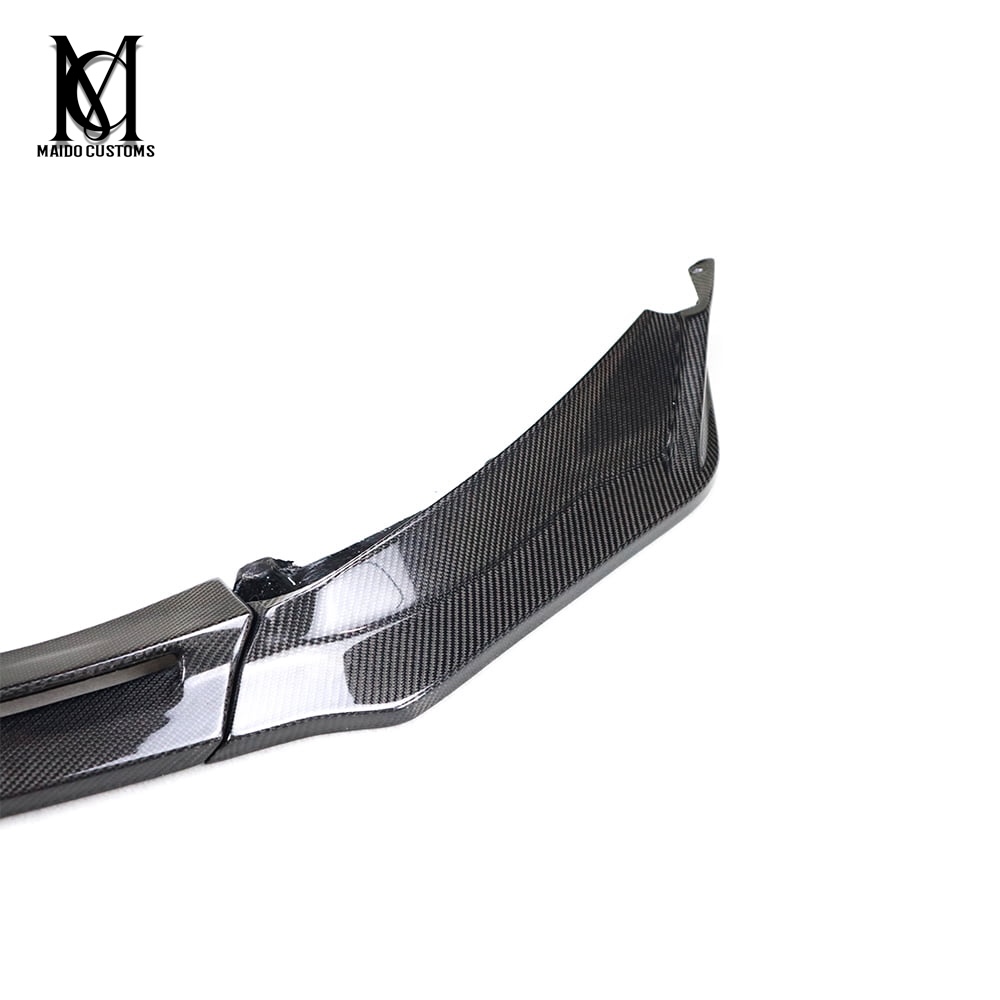 BMW G80/G82 M3 M4 V Style Carbon Front Bumper Lip 2021+
