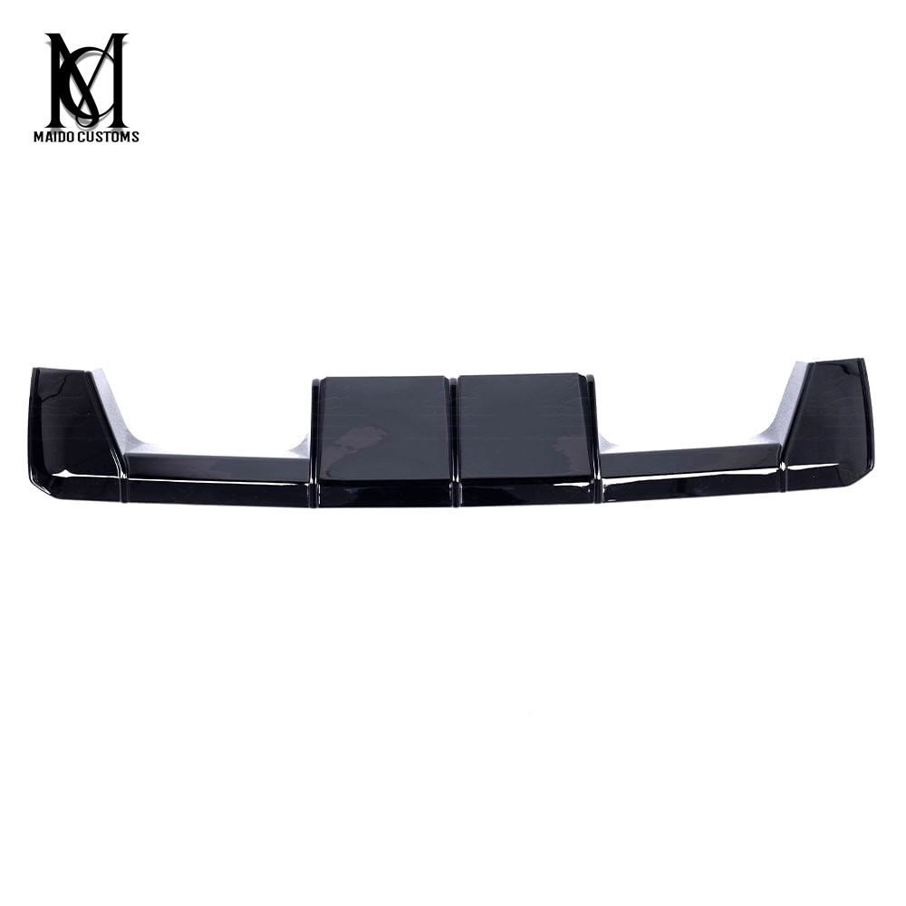 BMW G80/G82 M3 M4 Euro Style Gloss Black Rear Bumper Diffuser 2021+