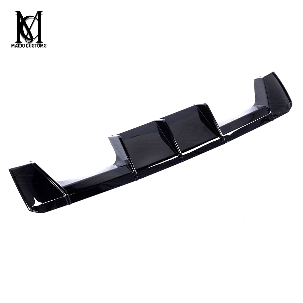 BMW G80/G82 M3 M4 Euro Style Gloss Black Rear Bumper Diffuser 2021+