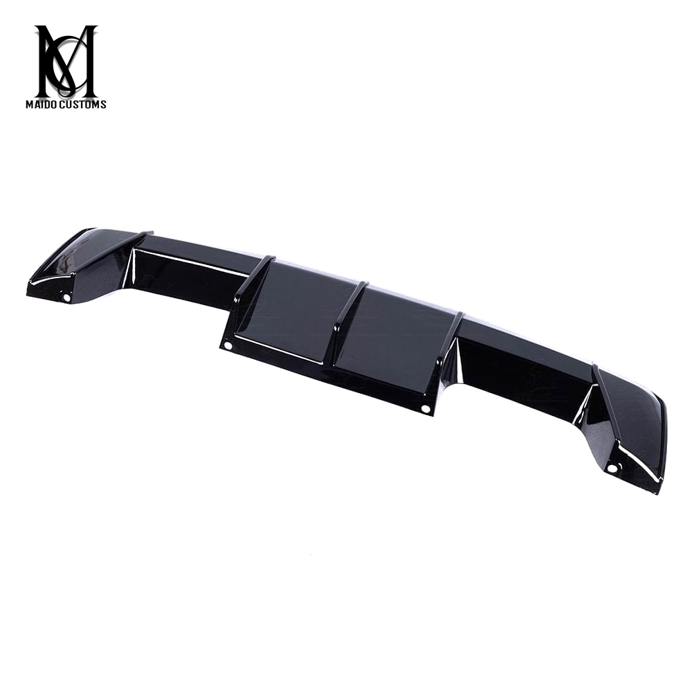 BMW G80/G82 M3 M4 Euro Style Gloss Black Rear Bumper Diffuser 2021+