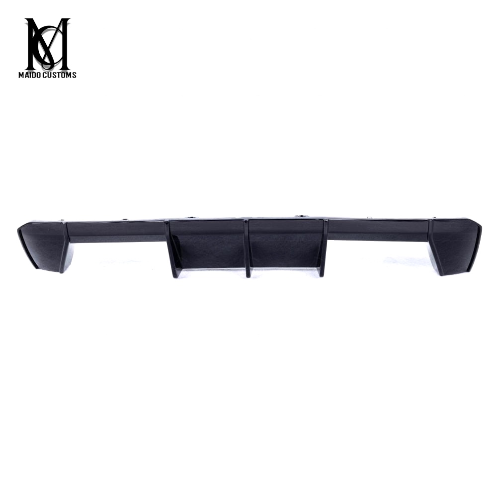 BMW G80/G82 M3 M4 Euro Style Gloss Black Rear Bumper Diffuser 2021+