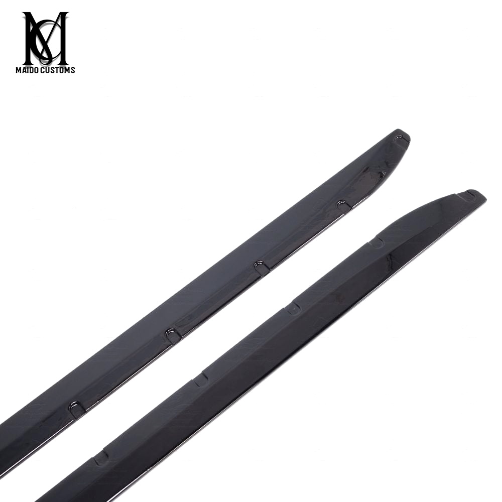 BMW G80/G82 M3 M4 V Style Gloss Black Side Skirts 2021+