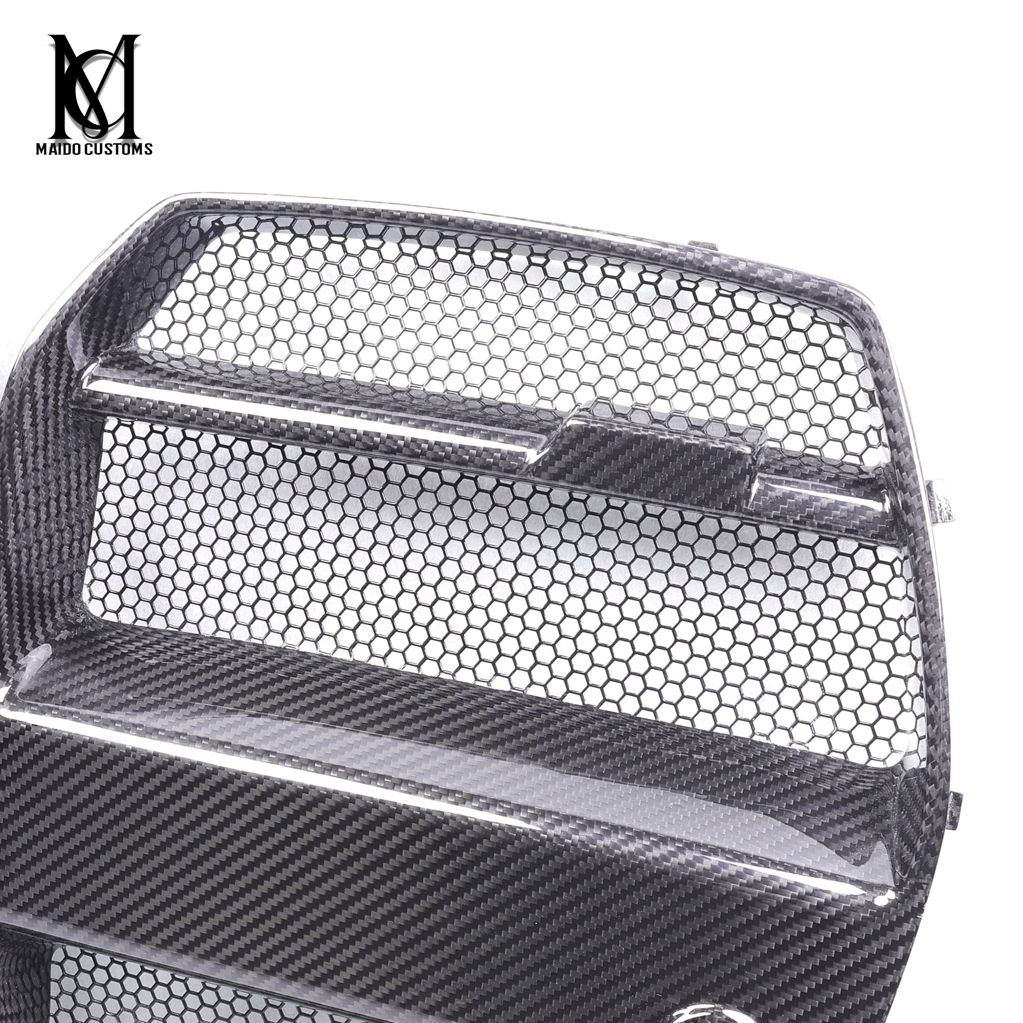 BMW G80/G82 M3 M4 ST Type Carbon Mesh Net Front Grille 2021+