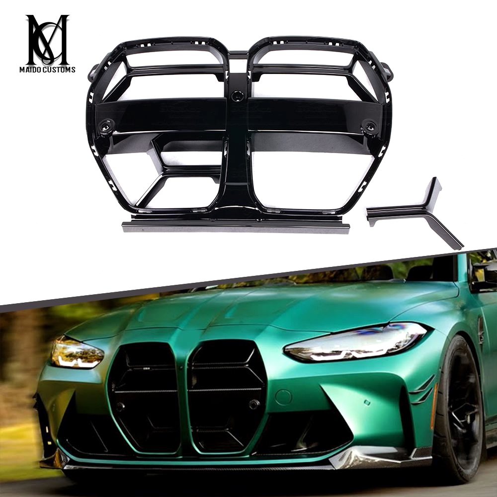 BMW G80/G82 M3 M4 CSL Type Gloss Black Front Grille 2021+