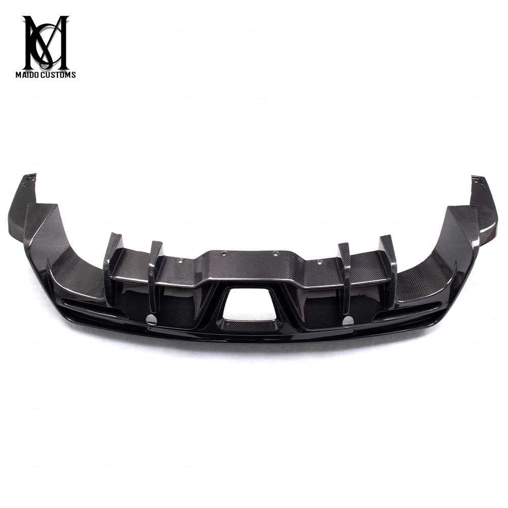 Toyota Supra A90 TOMS Style Carbon Rear Bumper Diffuser 2019+