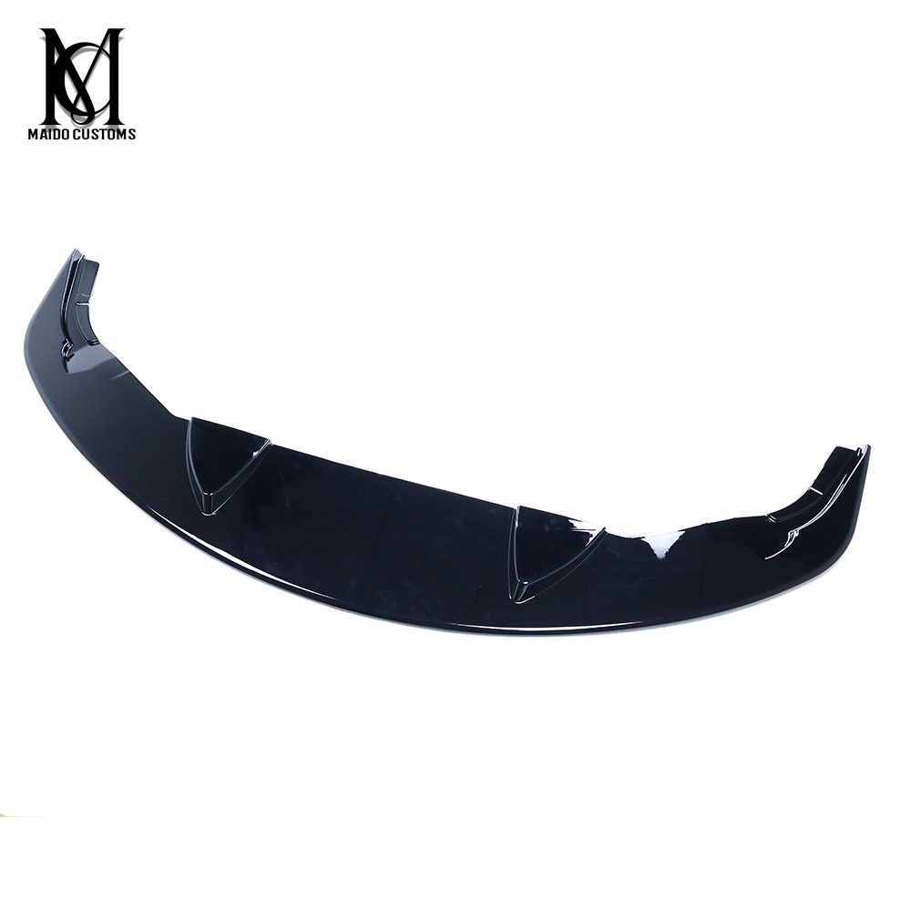 Toyota Supra A90 Artisan Style Gloss Black Front Bumper Lip 2019+