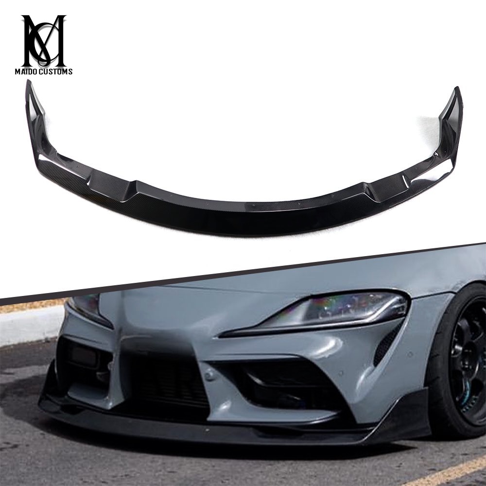 Toyota Supra A90 AG Style Carbon Front Bumper Lip 2019+