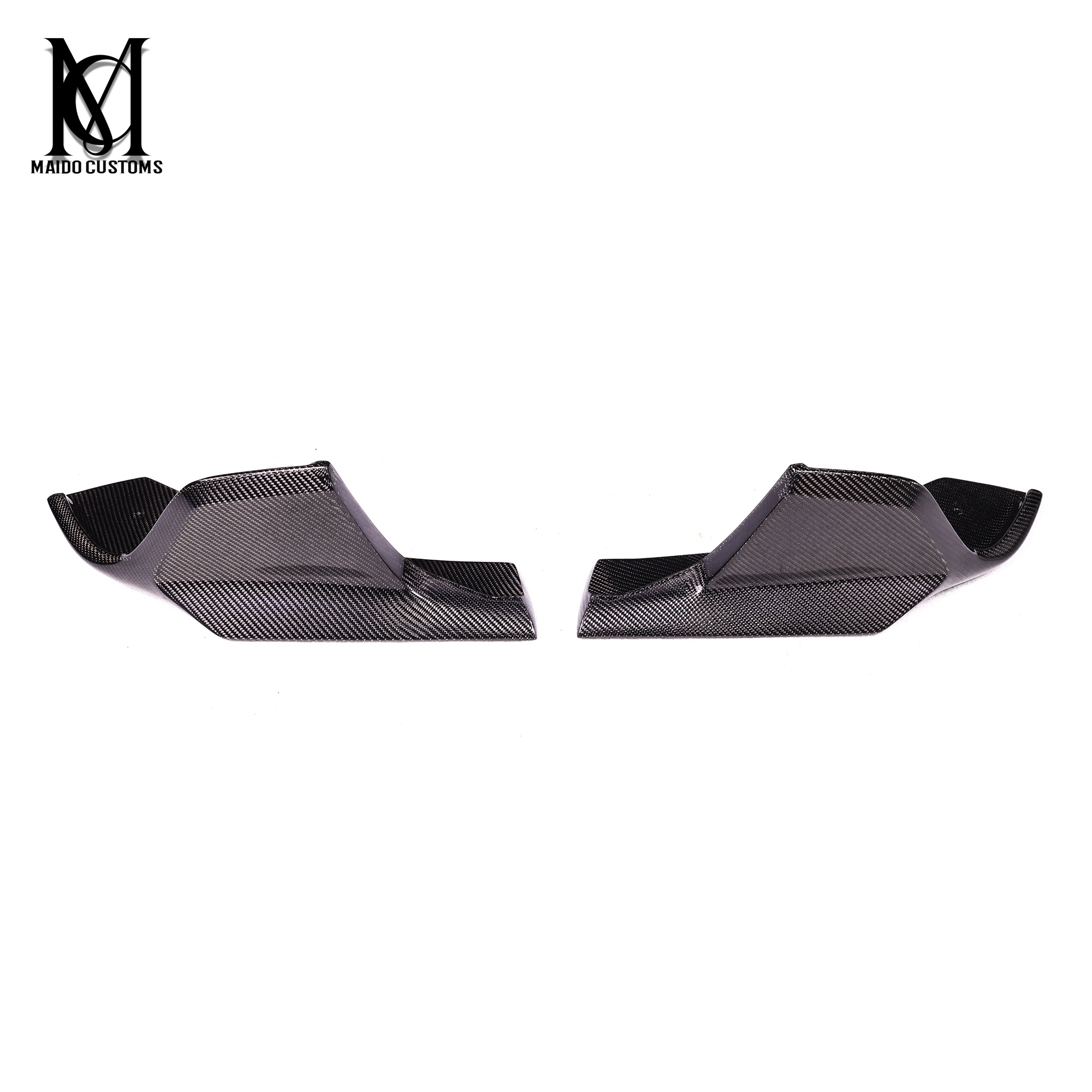 Toyota Supra A90 AD Type Rear Splitter Flaps 2019+