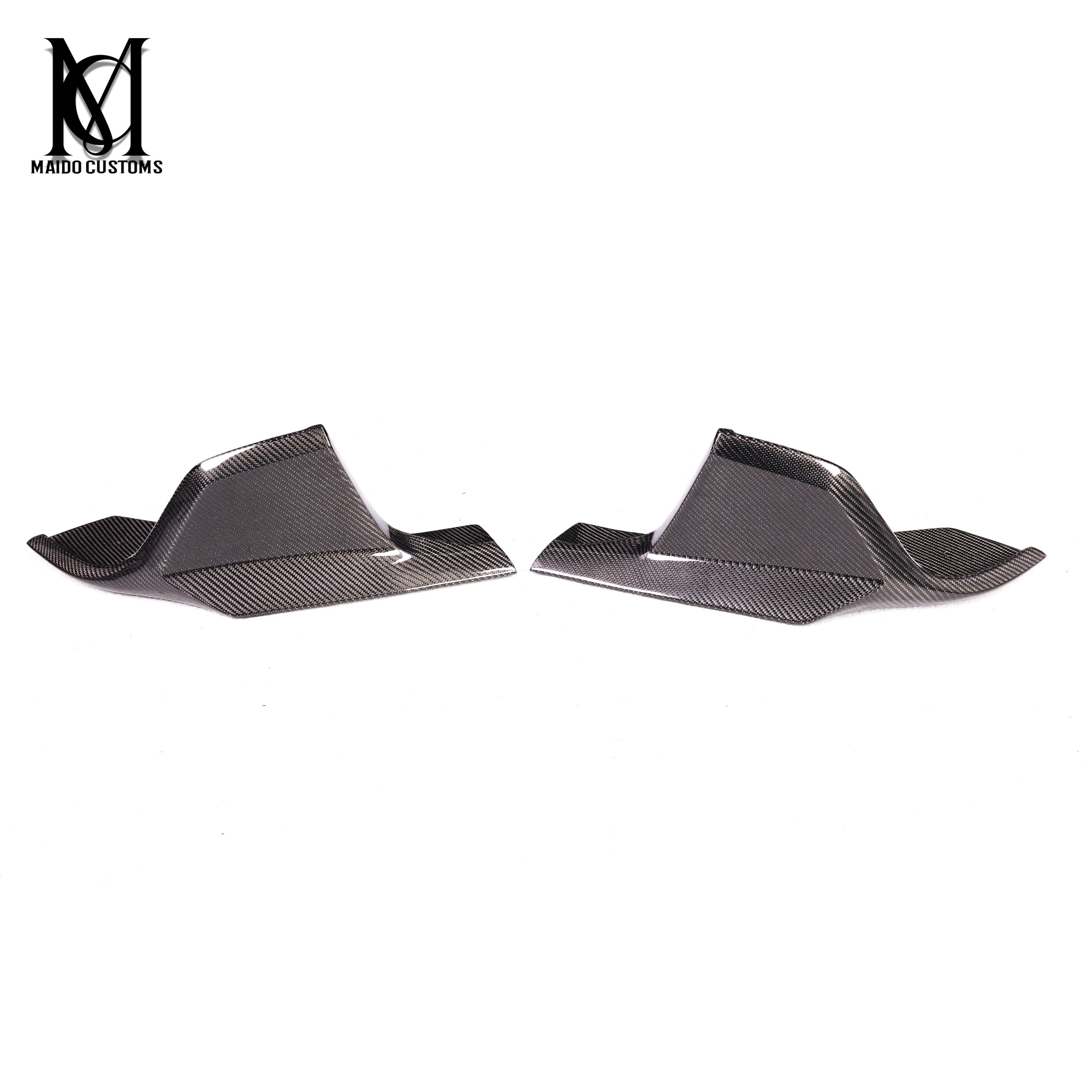 Toyota Supra A90 AD Type Rear Splitter Flaps 2019+