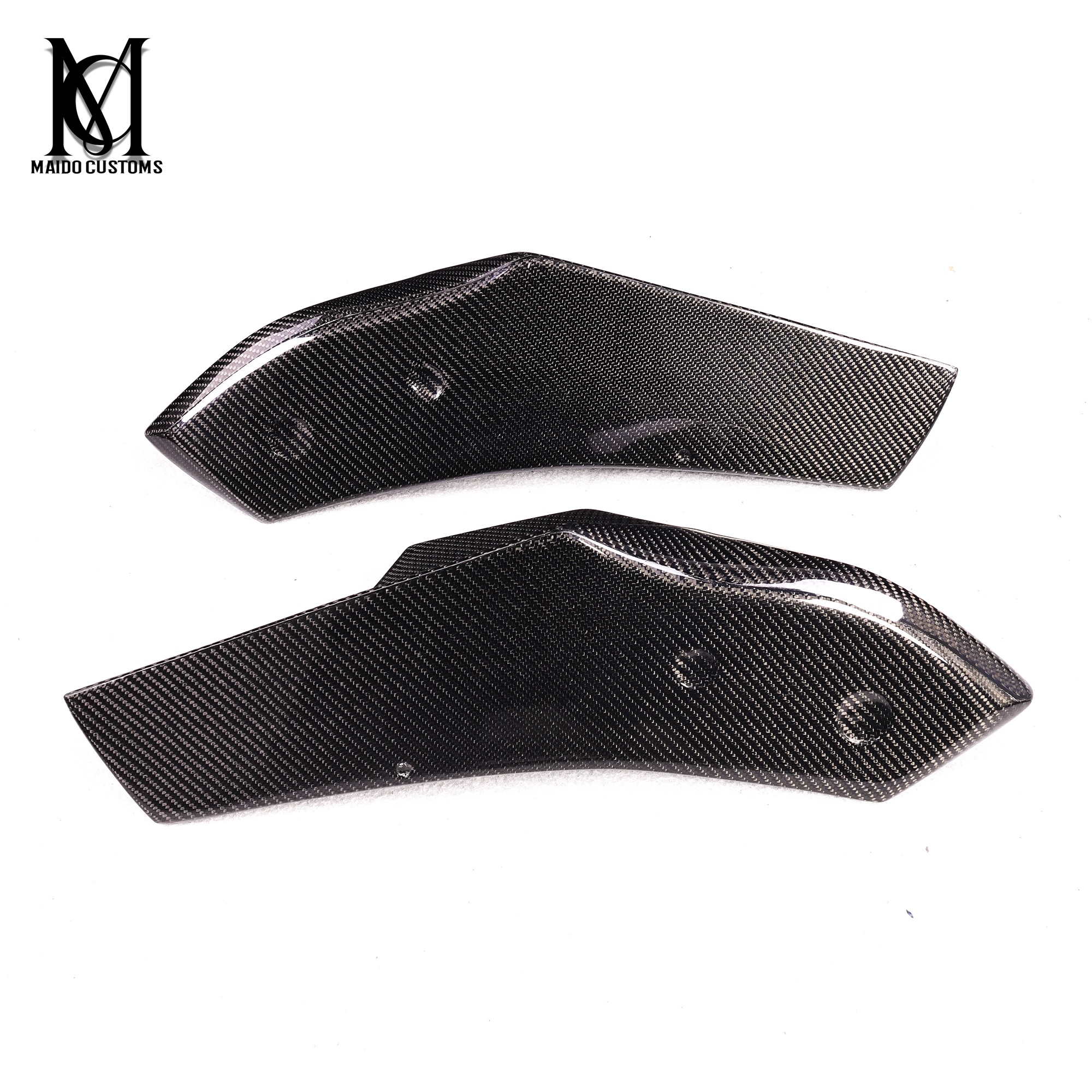 Toyota Supra A90 AD Type Rear Splitter Flaps 2019+