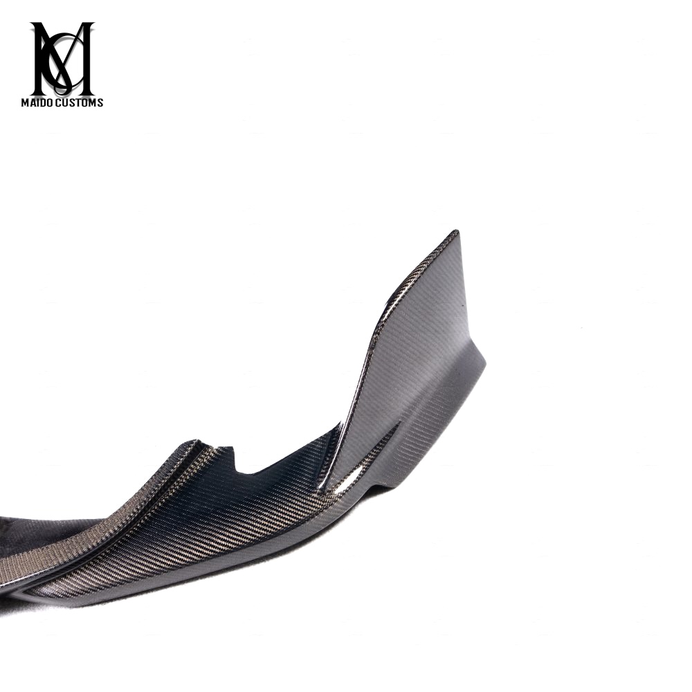 Toyota Supra A90 TOMS Style Carbon Front Bumper Lip 2019+