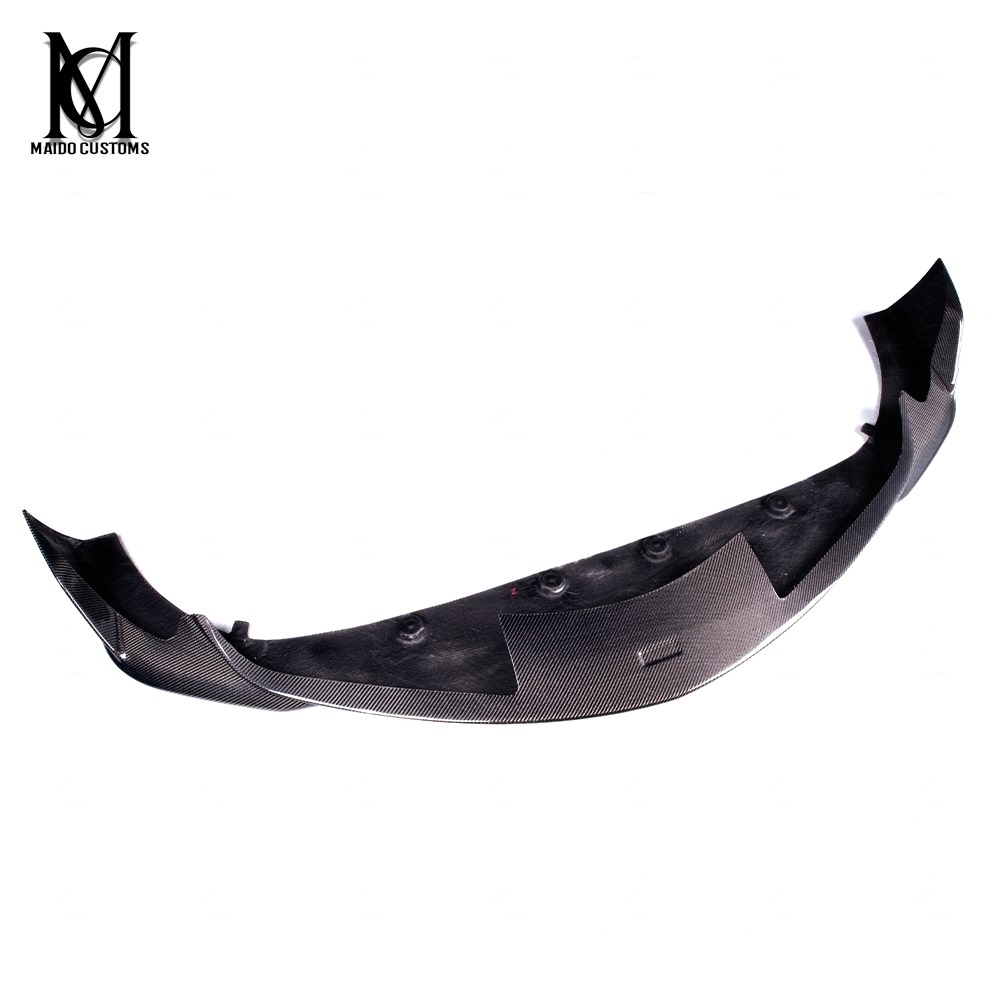 Toyota Supra A90 TOMS Style Carbon Front Bumper Lip 2019+
