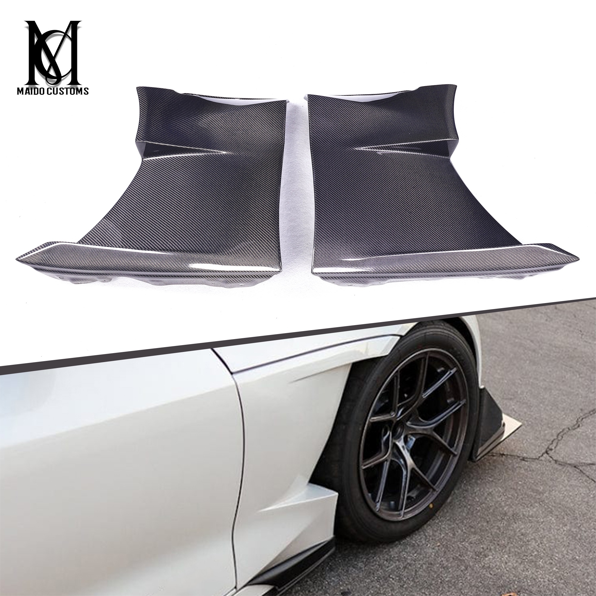 Toyota Supra A90 EVS Style Carbon Fiber Fenders 2019+