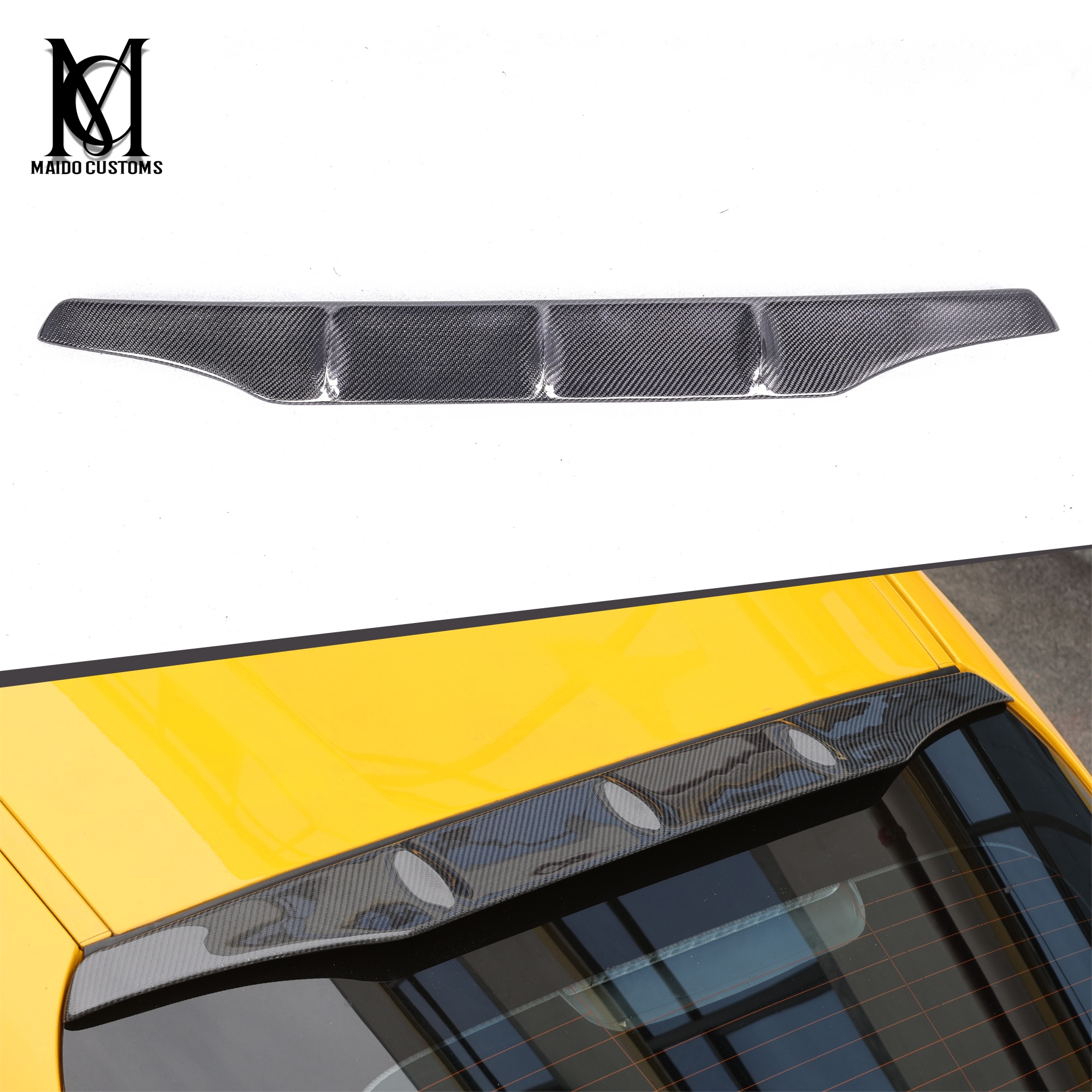 Toyota Supra A90 Manta Carbon Ray Roof Spoiler 2019+